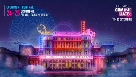 Bucharest Gaming Week revine la Palatul Parlamentului / A patra ediție are loc în perioada 19 și 25 octombrie 2020