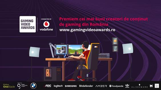 Gaming Video Awards: 277 de streamuri video se luptă pentru a ajunge sub ochii juriului