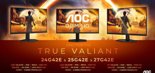 Gamingul la 180 Hz este acum mai accesibil cu noua serie de monitoare AOC GAMING G42